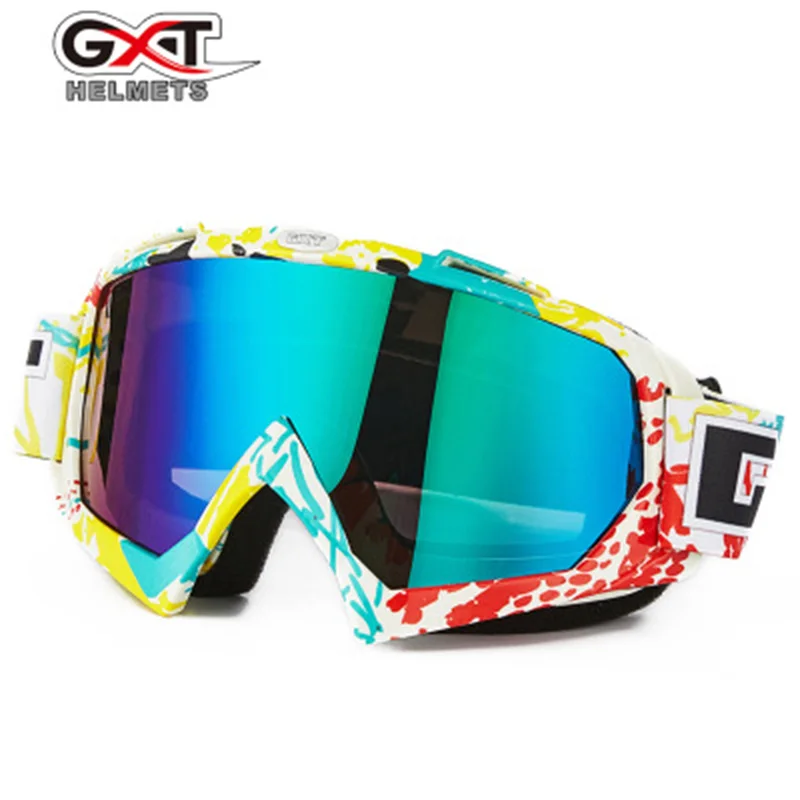 GXT очки для мотокросса мотоциклетные ATV MTB DH ветрозащитные катания на лыжах