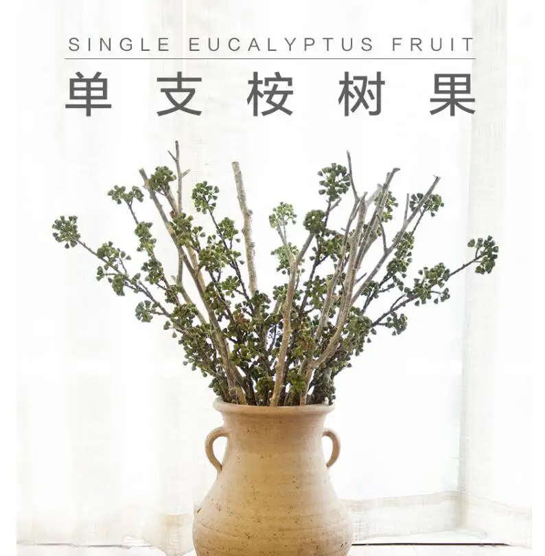 10 шт. моделирование завод оптовая продажа один эвкалипт фрукты бытовое украшение