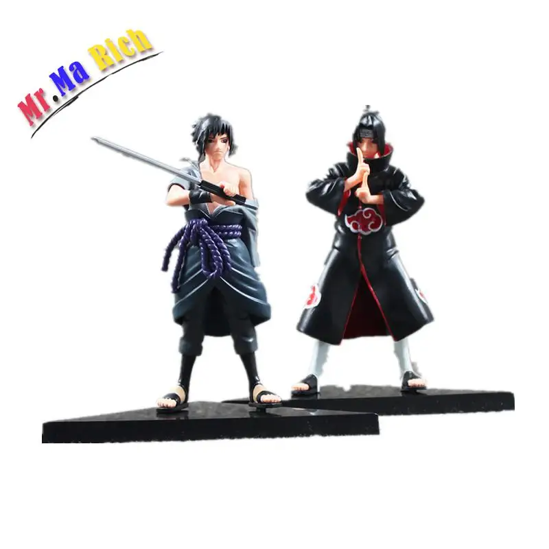 Экшн-фигурки Naruto Uchiha Саске Учиха Итачи ПВХ 2 шт./лот 15 см | Игрушки и хобби