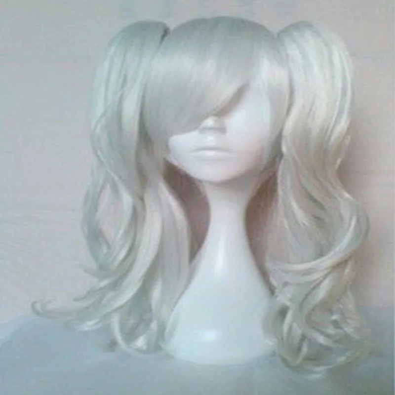silver grey HAIRJOY синтетические волосы проект Kagerou Enomoto Takane синий парик для косплея - Цвет: silver grey