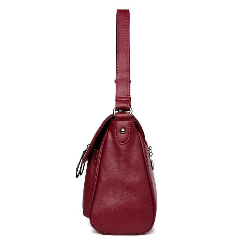 Женская сумка мессенджер Fabra на молнии с замком винно красные|designer handbags|handbag