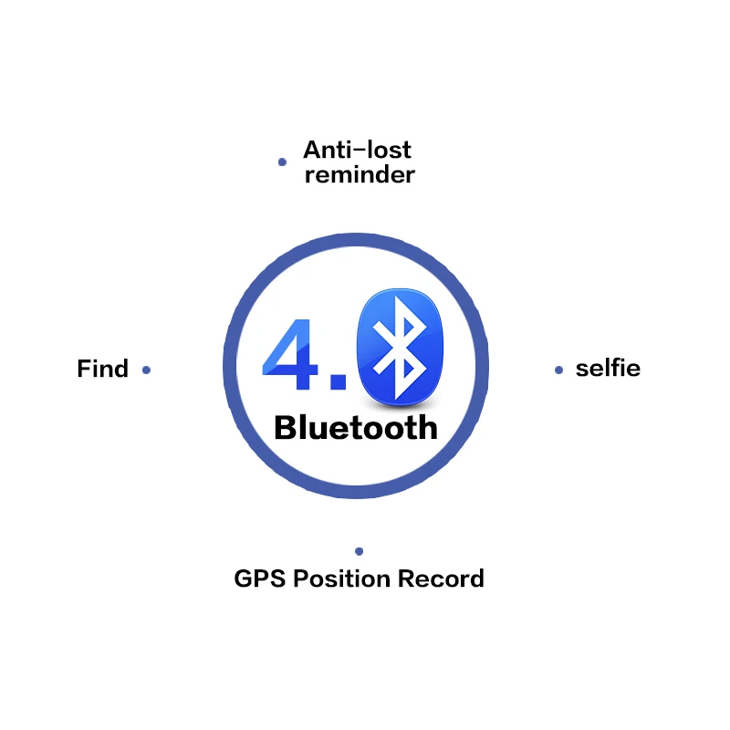 Мужской кошелек из натуральной кожи с защитой от потери ключей умный Bluetooth