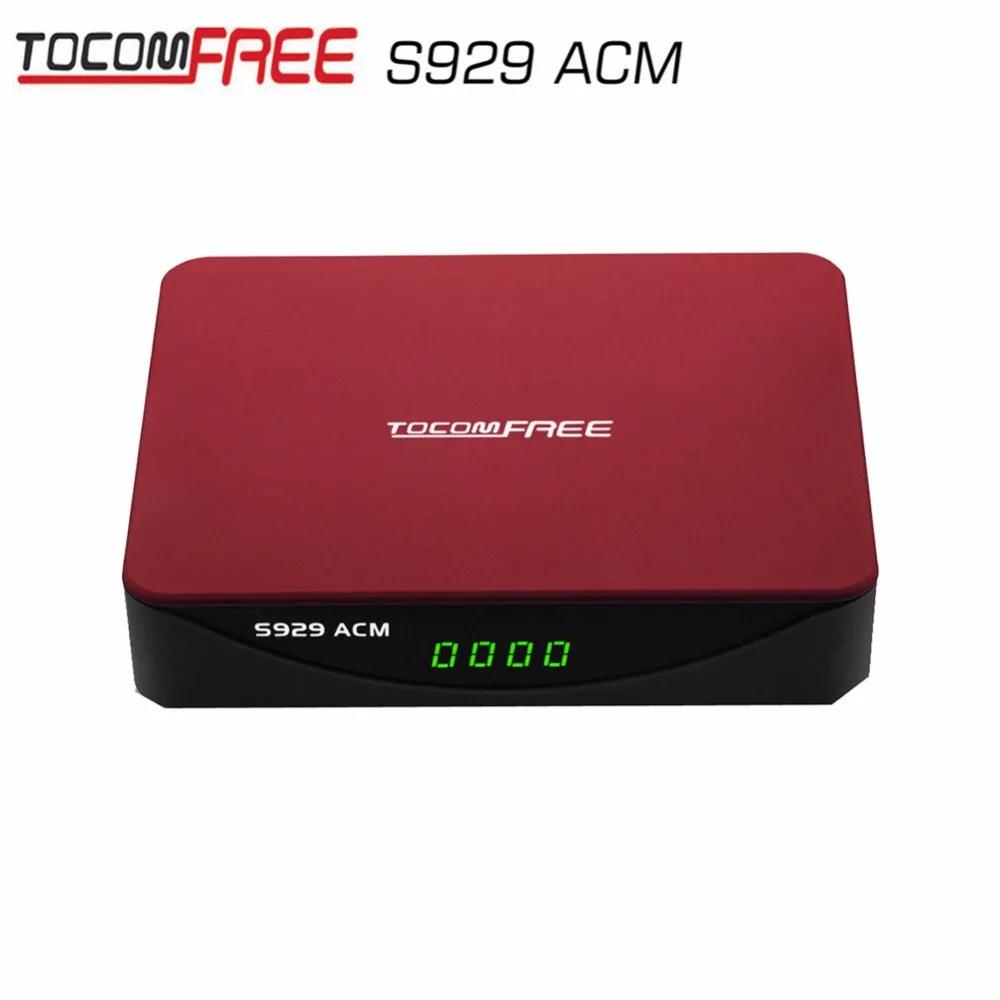 Tocomfree twin тюнер Full HD спутниковый ресивер сильный декодер tocomfree S929ACM работы для