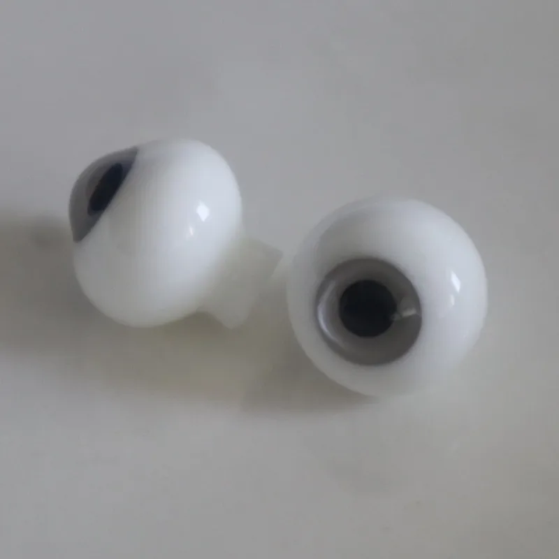 

BJD doll accessories glass eyes gray color 14mm