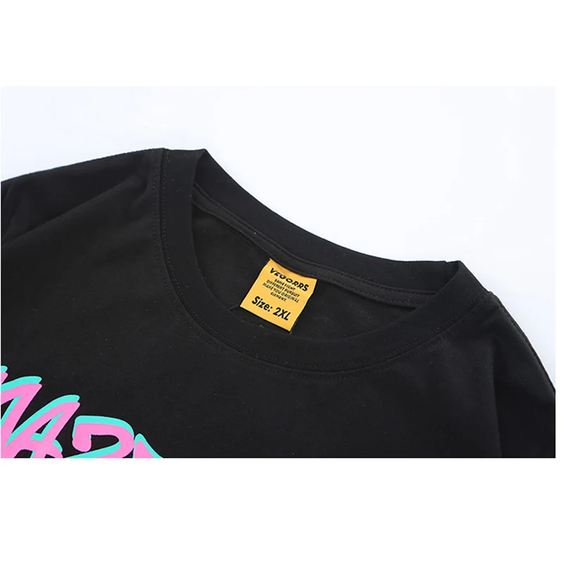 HFNF Мужская/женская футболка с рисунком кошачьей головы Повседневная круглым