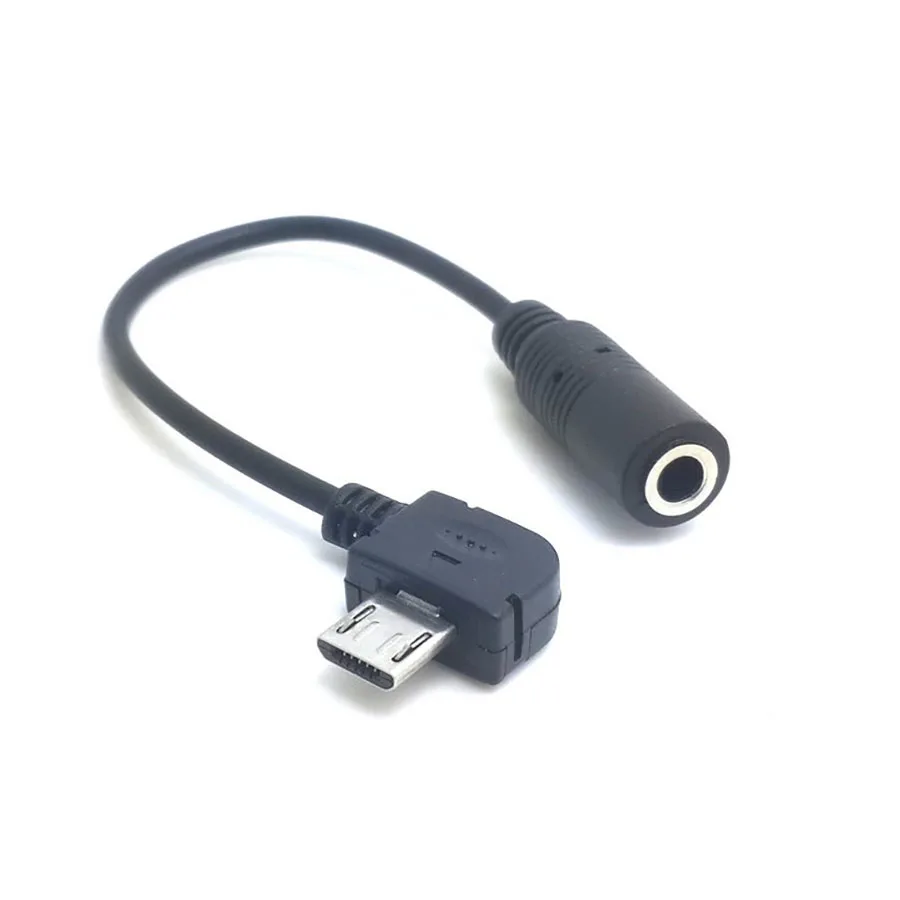 Универсальный переходник с Micro USB на гнездо 3 5 мм для стереонаушников наушников