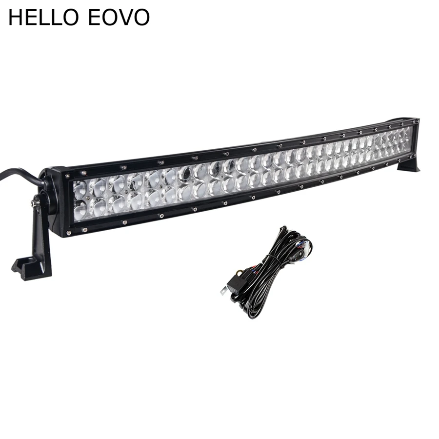 HELLO EOVO 4D 32 дюйма 300 Вт изогнутый СВЕТОДИОДНЫЙ светильник бар для рабочих