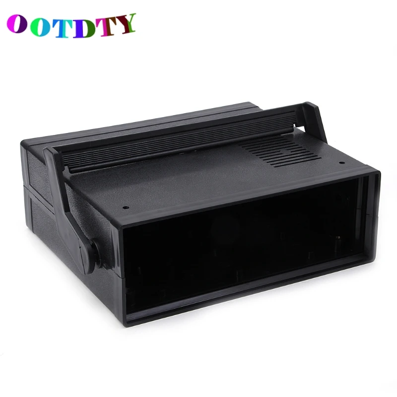 

OOTDTY Waterproof Plastic Electronic Enclosure Project Box Black 200x175x70mm