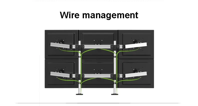 Алюминиевый сплав 6 Планшетов вертикальная Втулка с зажимом бесшовное