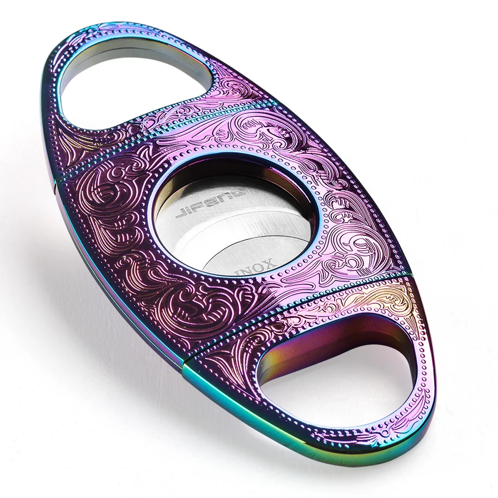 CIAGARLOONG Бронзовый серебристый цвет рельефный дизайн гильотинная сигарета режущий