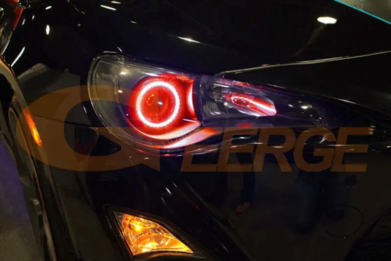 Для Toyota FT-86 FT86 2013 отличное RF контроллер Bluetooth мульти-Цвет ультра яркий RGB светодиодный Ангельские глазки комплект