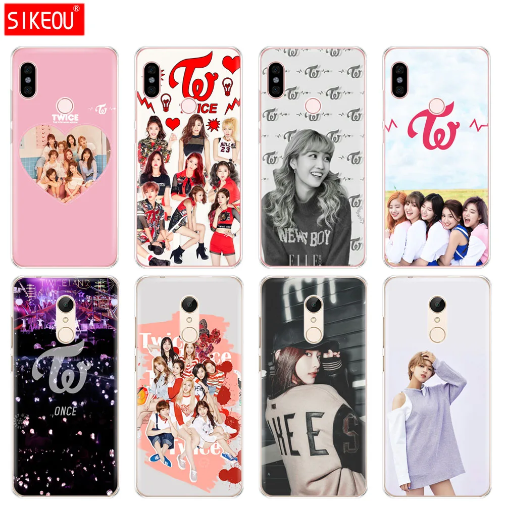 

Silicone Cover phone Case for Xiaomi redmi 5 4 1 1s 2 3 3s pro PLUS redmi note 4 4X 4A 5A Twice Kpop