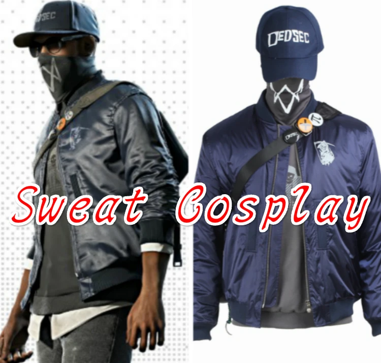 Мужской повседневный костюм Маркуса холлоуэя для косплея на Хэллоуин из двух