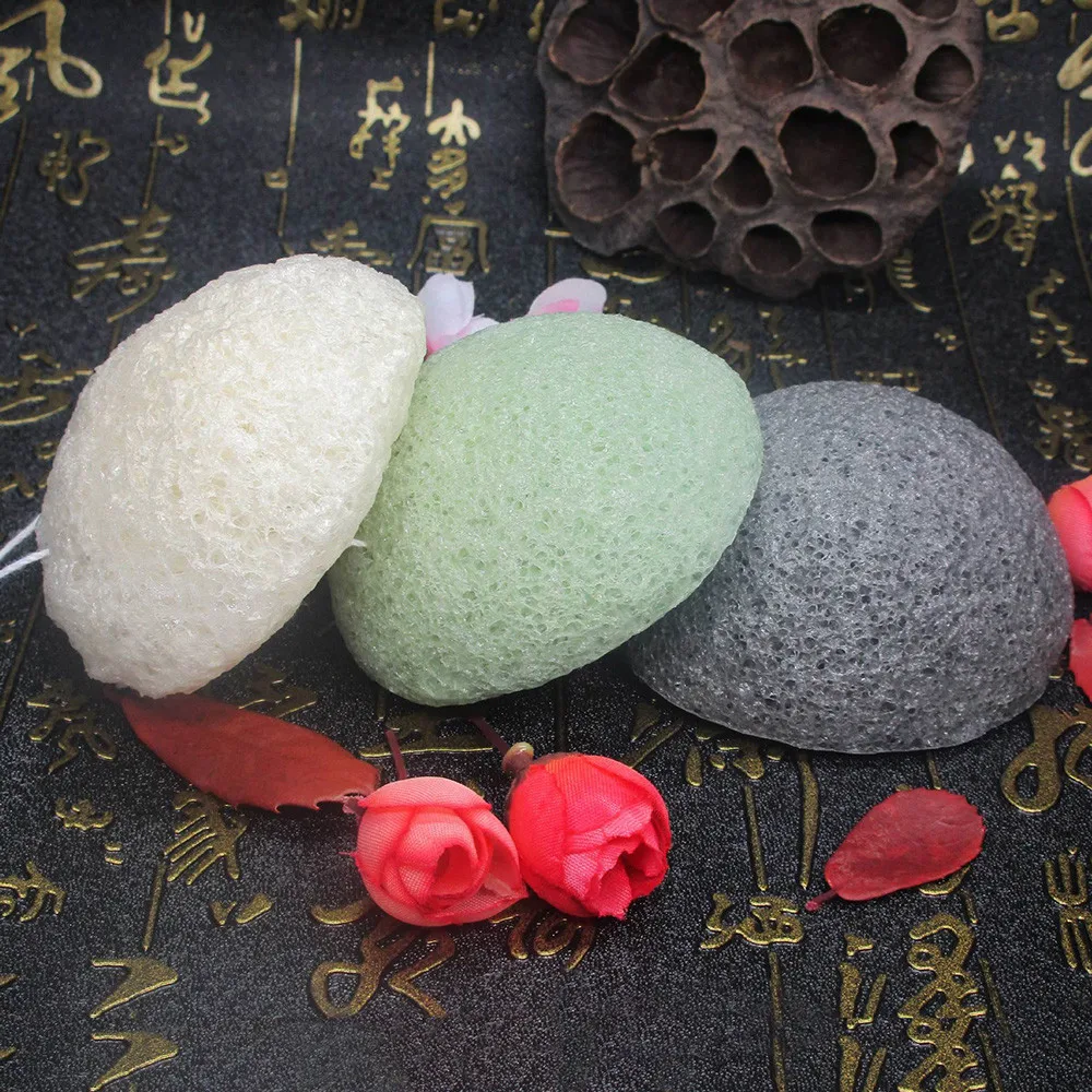 Натуральная косметика Konjac, губка для лица, моющее средство для лица, уход за лицом, пудра, инструменты для макияжа