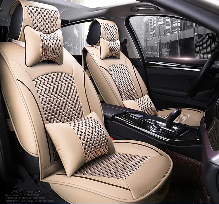 Good quality! Full set car seat covers for Ford Fiesta 2015-2009 breathable comfortable durable Free shipping | Автомобили и