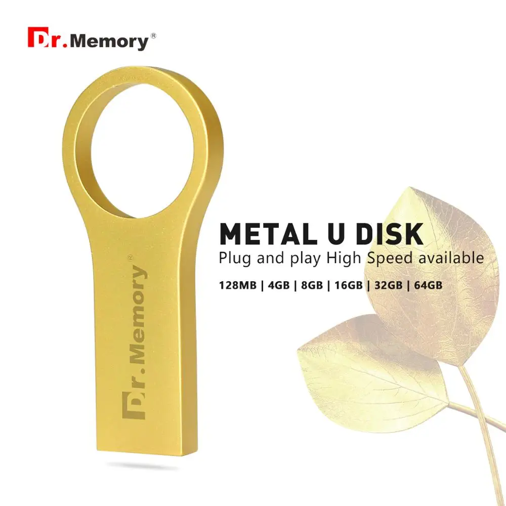 

Металлический Usb-флеш-накопитель Dr. Memory 2,0, 16 ГБ, 32 ГБ, 64 ГБ, 128 ГБ, 4 ГБ, 8 Гб