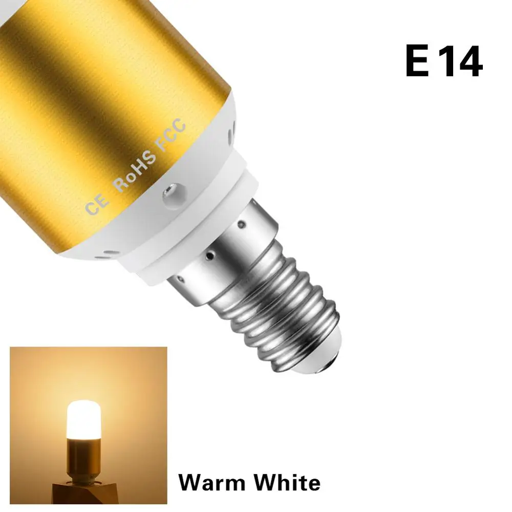 E14-Warm White-Gold AIMENGTE светодиодный светильник E27 E14 110 V-220 V 5W 7W 9W Светодиодный светильник в форме свечи Ретро винтажная лампа Эдисона светильник - Цвет: E14-Warm White-Gold