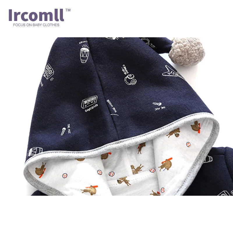 Ircomll новейшая Высококачественная детская одежда свитшоты с капюшоном хлопковые