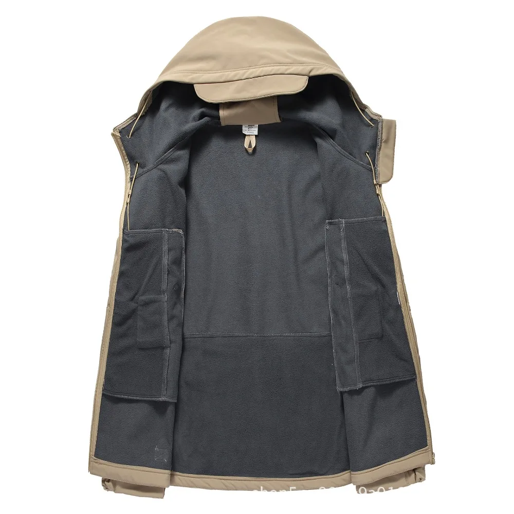 Тактическая мужская куртка Lurker Shark Skin Soft Shell V4 водонепроницаемая ветрозащитная