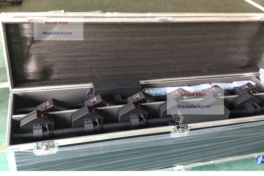 6 шт. Новые галогенные лампы 6X300W DMX транспортные огни для сцены Ретро вспышки