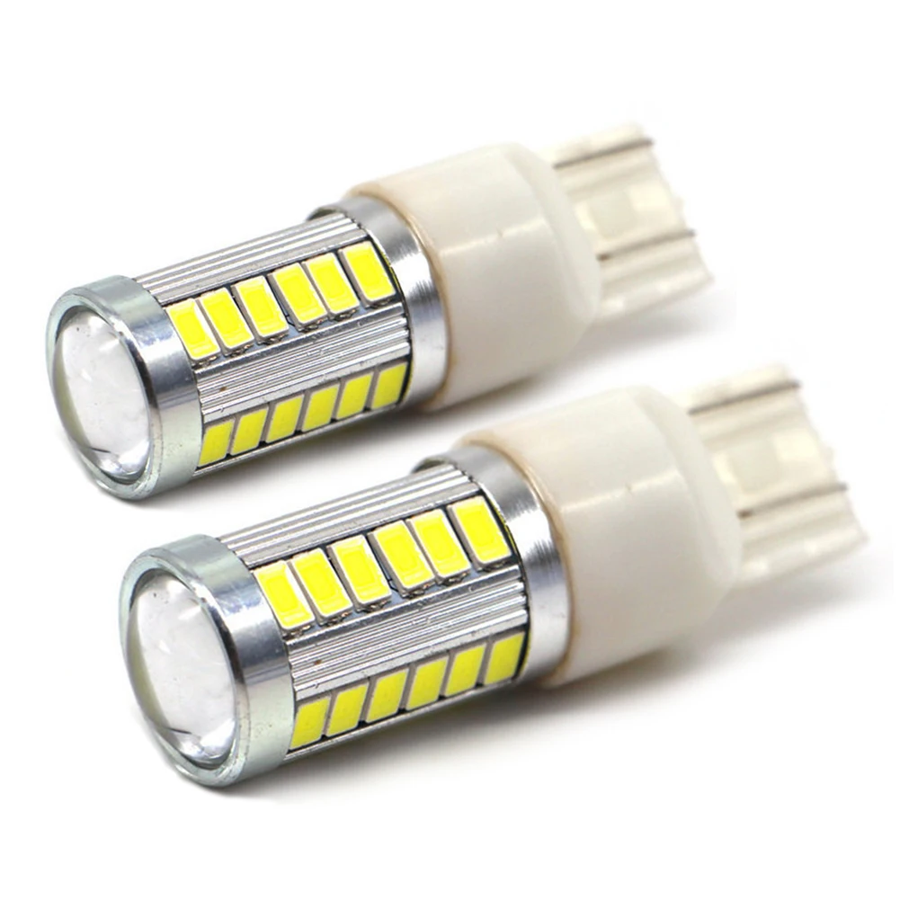2 шт SMD светодиодный Тормозная лампа автомобиля T20 5730/33 включить задние тормоза