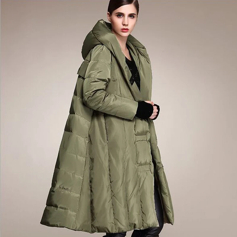 Зимнее пальто для женщин 2018 высококачественные женские пуховики Толстая теплая