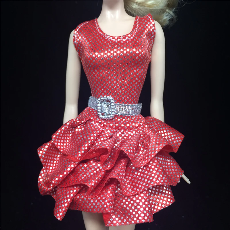 2 piece Newest Barbie Doll Clothes Cake Skirt Fashion Dress Up For Gift Girl Toy | Игрушки и хобби