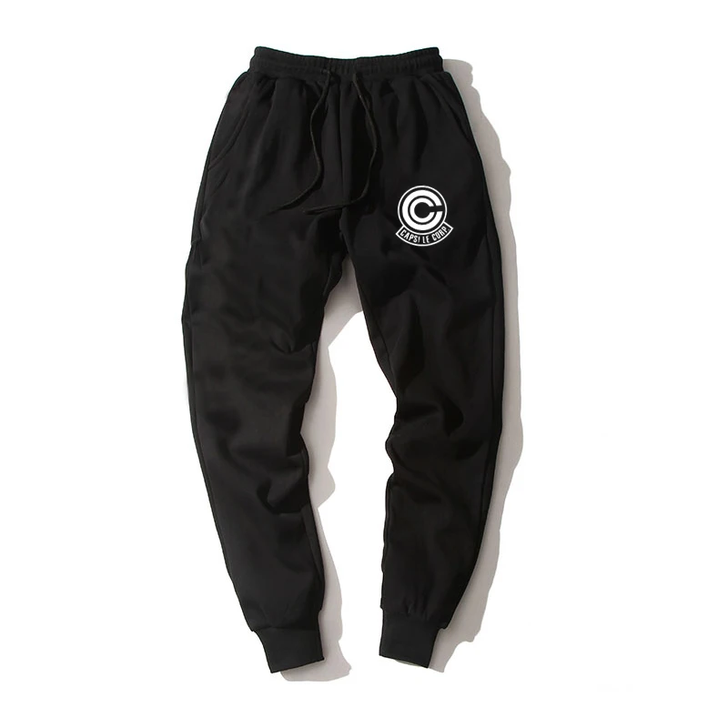 Black Capsule Cotton Dragon Ball хип-хоп япония уличный стиль спортивные штаны Мода Повседневная Японская уличная одежда брюки Гоку студенческие Молодежные тренировочные брюки - Цвет: Black Capsule Cotton