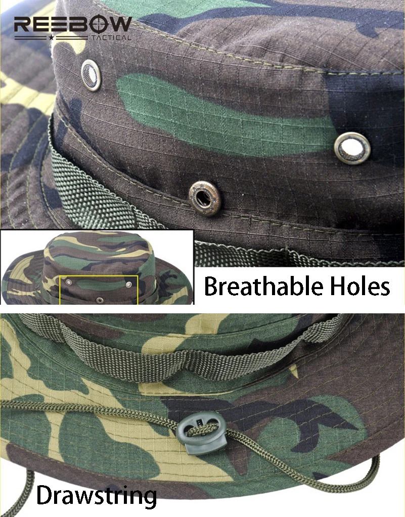 Камуфляжная Панама REEBOW в стиле милитари для мужчин и женщин|hat design|cap unicornhat sun |