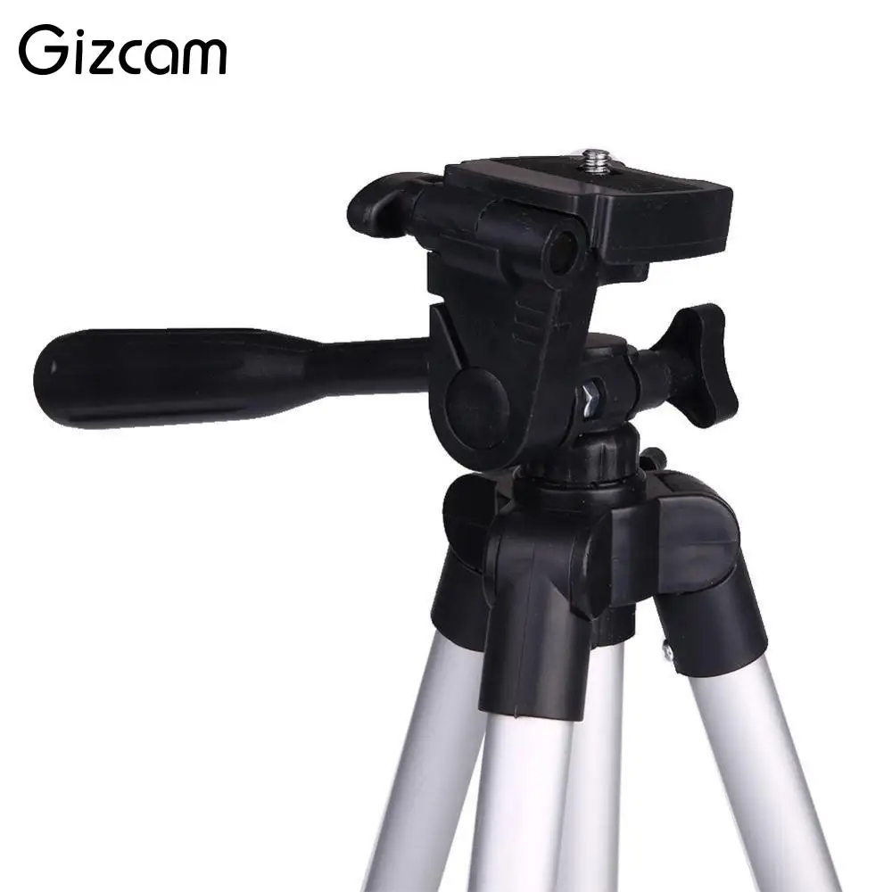 Gizcam профессиональная Складная Выдвижная алюминиевая мини штатив подставка для