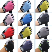 outdoor sports half finger gel gloves for men womens gym fitness weight lifting body building workout running exercise training
