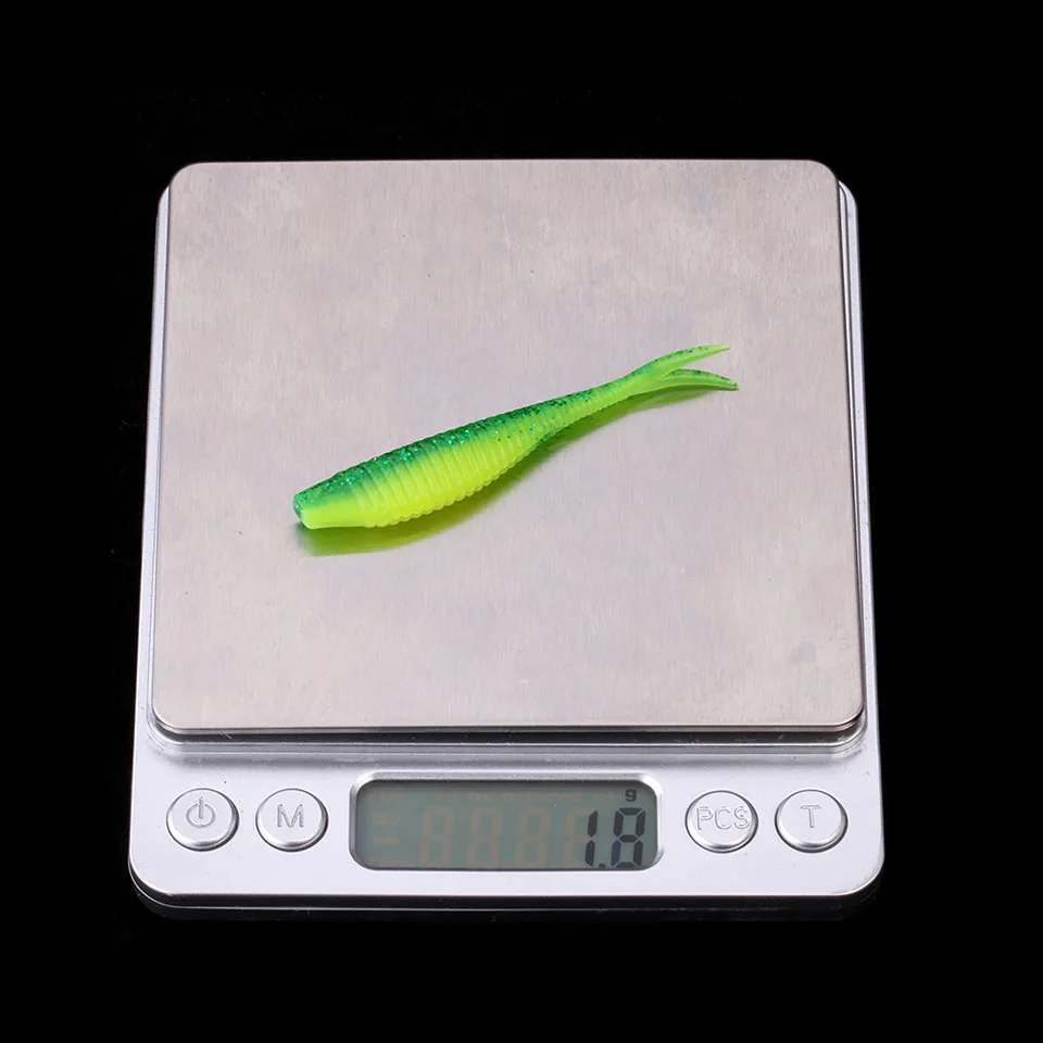 WALK FISH 6 шт./лот джиг-Воблеры Мягкая приманка Shad Easy Shiner рыболовные приманки 70 мм 1 8 г