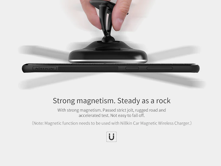 Для Samsung Galaxy S8 Plus Nillkin Magic чехол подходит автомобильный держатель Магнитный Роскошные Nature TPU Телефонные чехлы