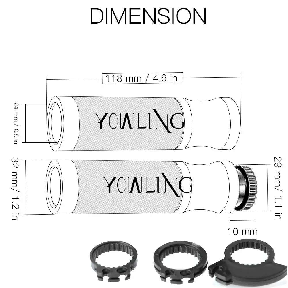 

Universal 1 pair High quality CNC Aluminum Handlebar Cover Grips 7/8'' 22MM Motorcycle Handles handlebar cover handle bar end
