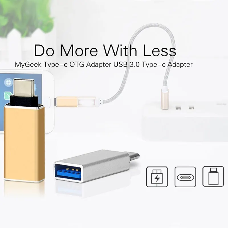 

USB Type C OTG Adapter Male to USB3.0 Female adapter Type-C to USB Converter For Macbook Nexus Nokia N1 For Samsung S8 Plus