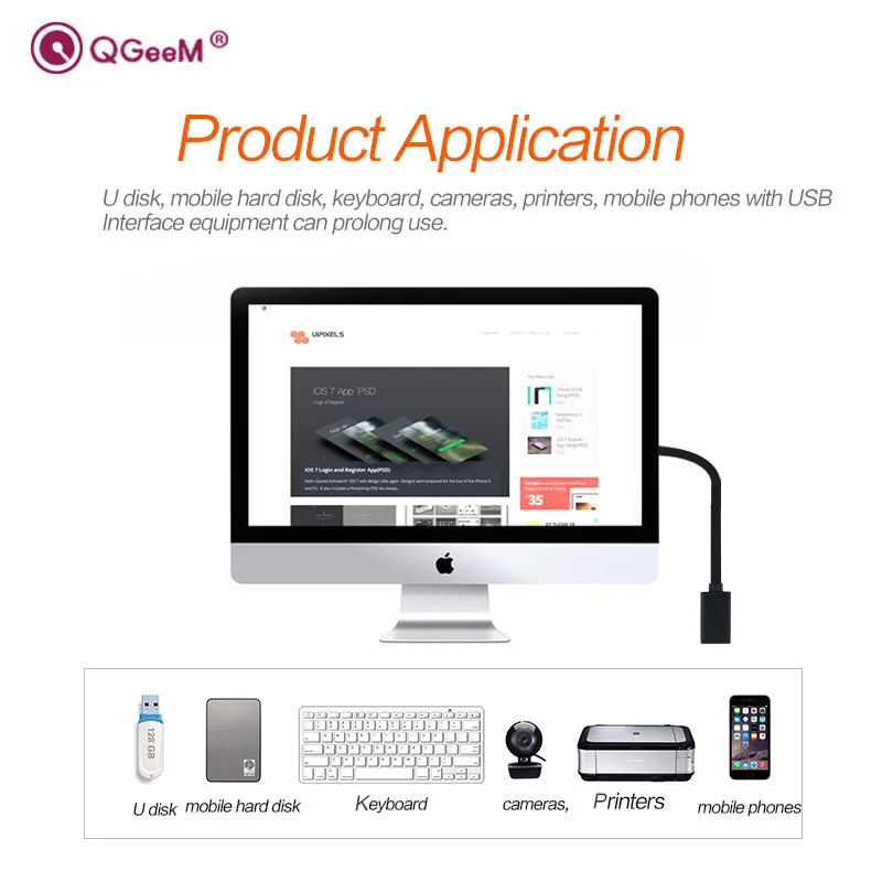 USB кабель-удлинитель, шнур, Супер Скоростной USB 3,0, кабель для синхронизации данных, USB Кабельный удлинитель, 1 м, 2 м, 3 м, компьютерный кабель