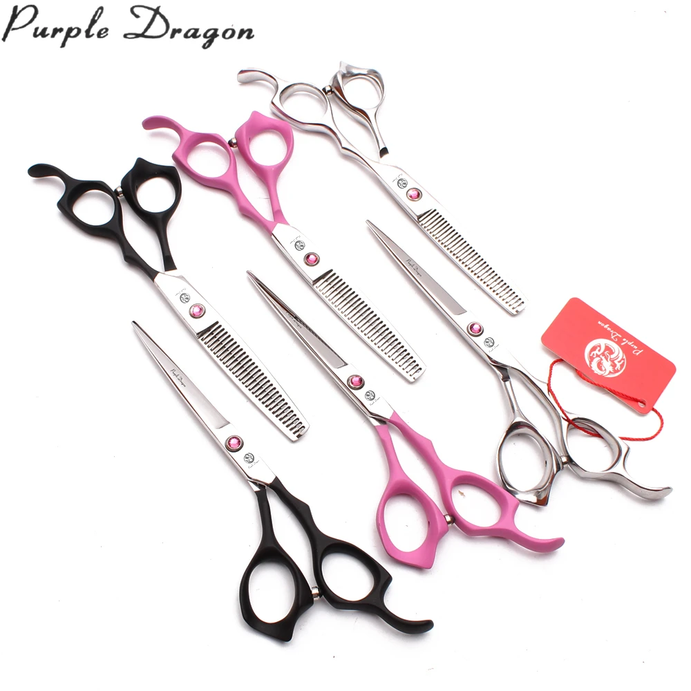 Ножницы Прямые из нержавеющей стали с розовой ручкой 6 дюймов 17 5 см | Дом и сад