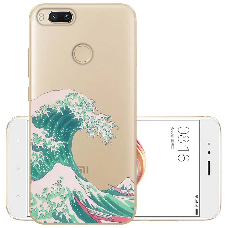 CROWNPRO для Xiaomi mi a1 Чехол Мягкий ТПУ силиконовый чехол для Xiaomi mi 5X mi 5X задняя крышка для mi a1 прозрачный защитный чехол для телефона - Цвет: KTL