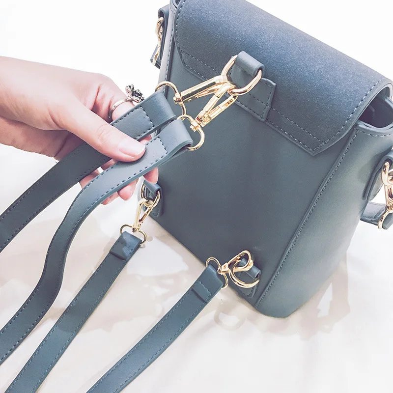 Новая женская сумка через плечо из искусственной кожи нубук ретро