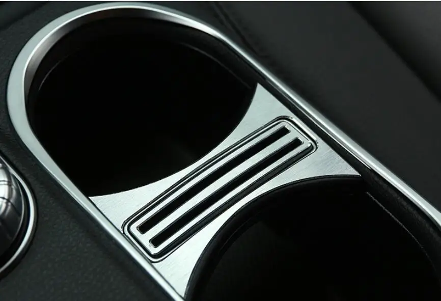 Хромированная крышка подстаканника для Mercedes Benz CLA 200 260 GAL A Class W176 C117 A180 14-17