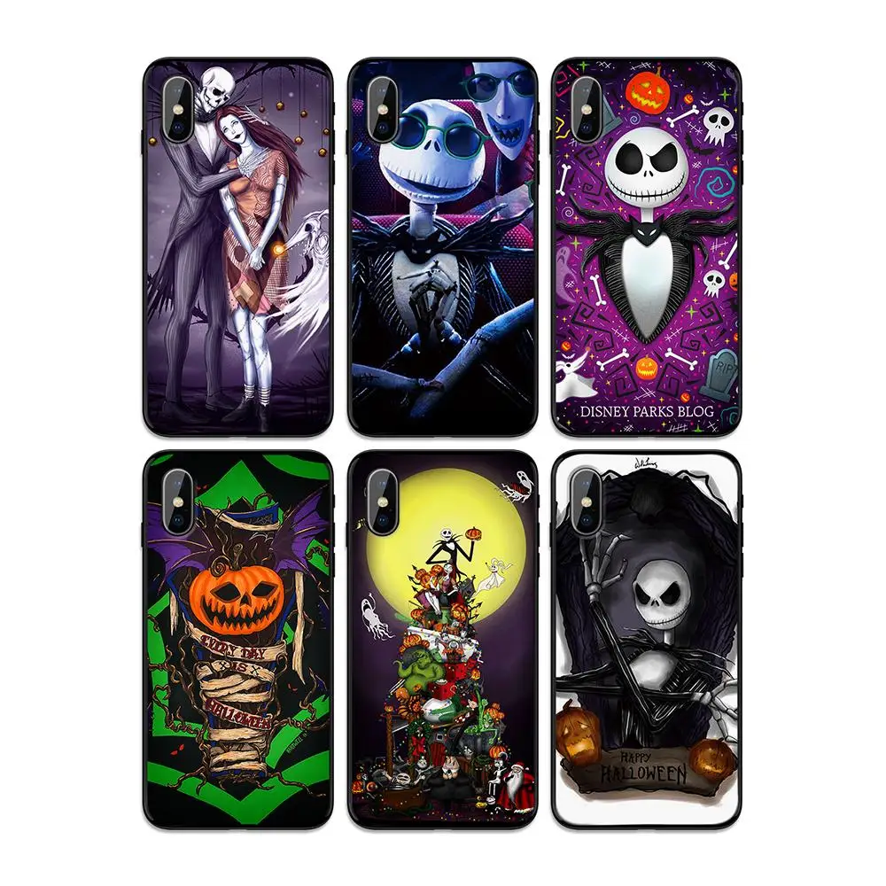 The ghost of skull мягкая термополиуретановая крышка-чехол для Apple iPhone 6 6S 7 8 Plus 5 5S SE X XS MAX XR