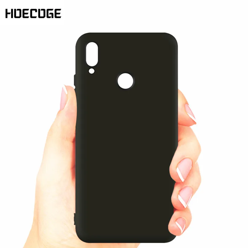 HOECOGE простые цветные Чехлы для мобильных телефонов Huawei Honor 8X Max Coque Fundas Capa TPU