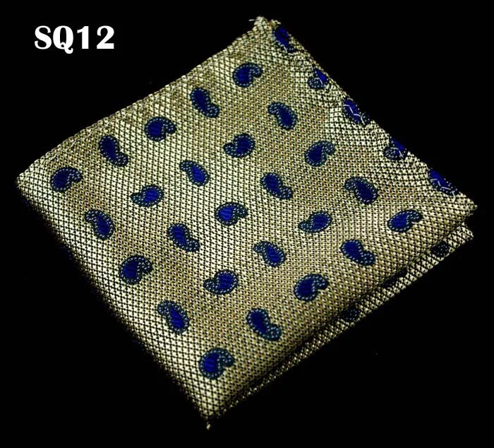 60 стилей платок с узором пейсли для мужчин костюм полиэстер Красный Пейсли