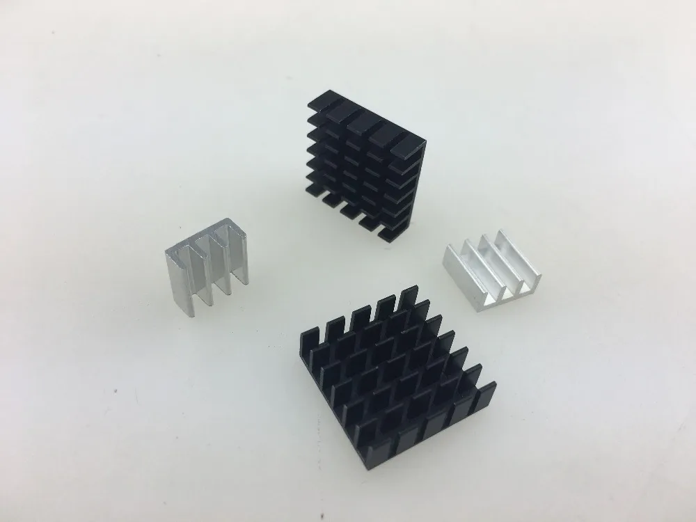 5pcs Parts Alloy Aluminum Heat Sink Heatsink 20*20*6mm/11*11*5.5mm for FPV Transmitter TS5828 TS5828L TS5823 TX526 Receiver | Игрушки и
