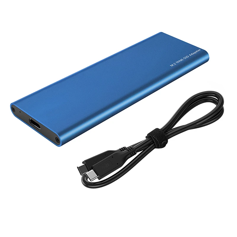 Корпус для жесткого диска USB 3 1 Type C к M.2 NVMe SSD мобильный корпус внешний M ключ PCI-E