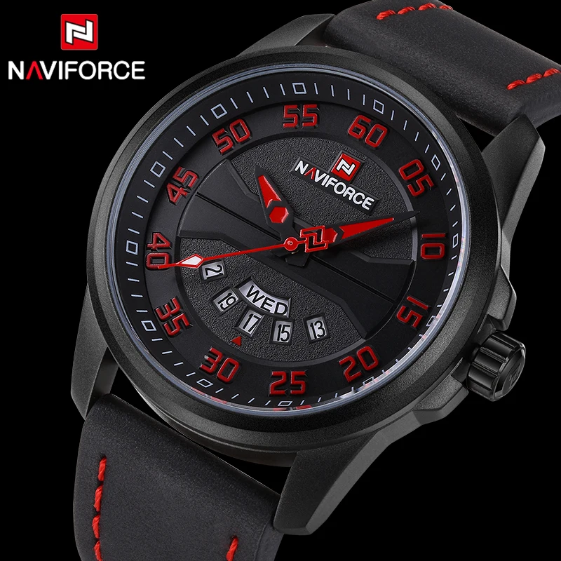 Часы NAVIFORCE мужские спортивные кварцевые водонепроницаемые|masculino|masculinos relogiosmasculino