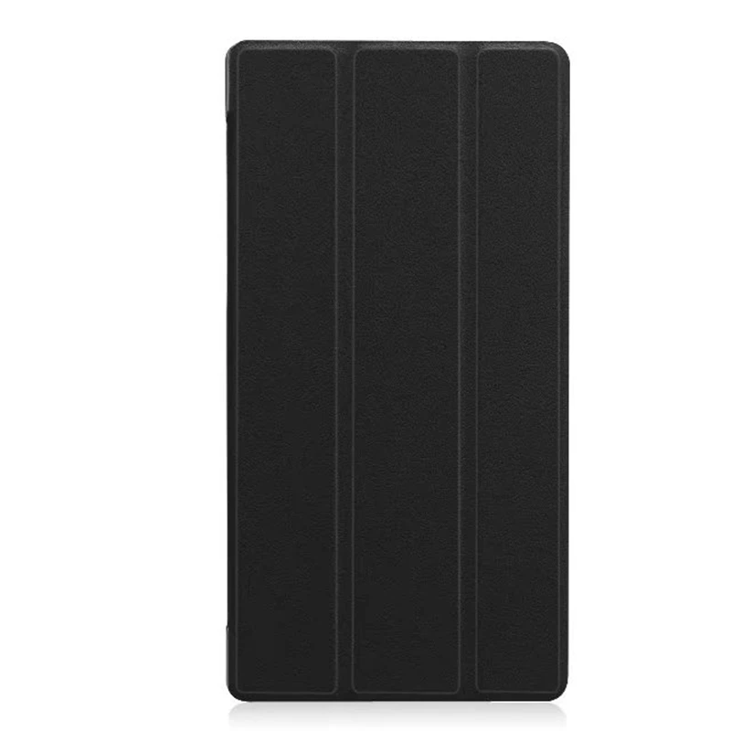 Тонкий складной из искусственной кожи чехол для lenovo Tab 4 7 TB-7504F TB-7504N TB-7504X Стенд Крышка для lenovo Tab4 7 дюймового планшета принципиально+ пленка+ ручка