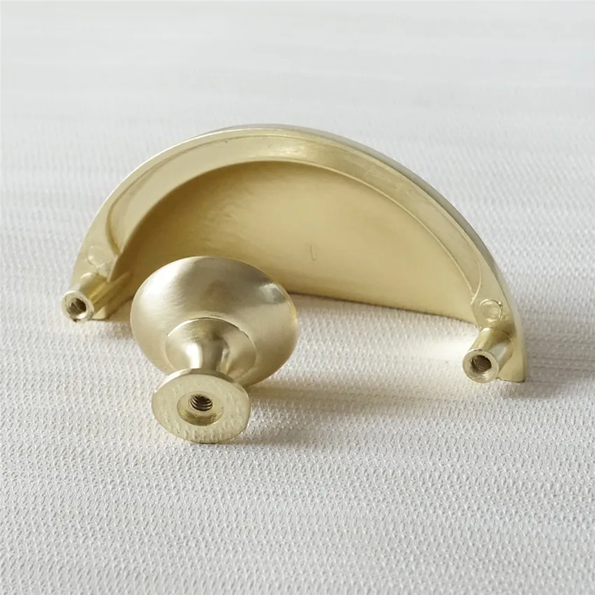 3 &quot: цинковый сплав чашки Тянуть Ручки ящиков ручка комода ручки в виде ракушки