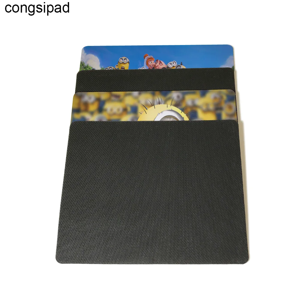 Congsipad Уникальный Дизайн Гадкий я 2 Миньоны райские лучшие игры на заказ коврики для мыши резиновый коврик не оверлок коврик для мыши маленький размер