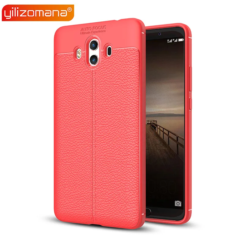 YILIZOMANA Лидер продаж мягкий чехол для телефона TPU Личи шаблон задняя крышка Huawei NOVA 2